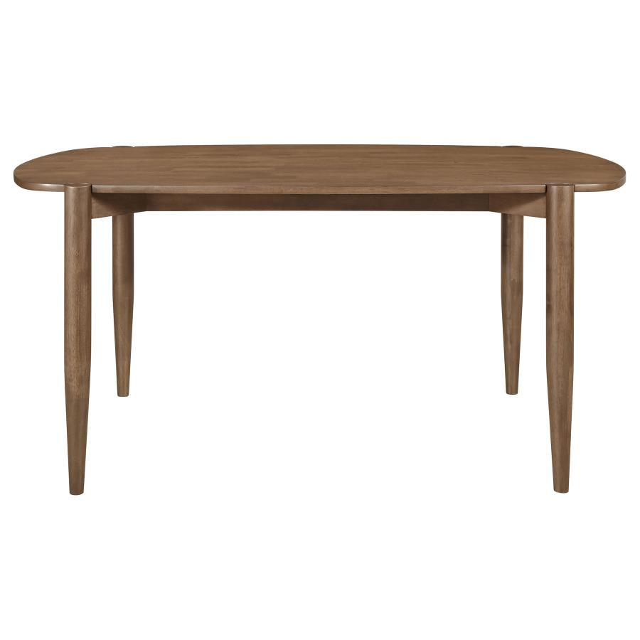 Dortch 7-piece Oval Solid Wood Dining Set Walnut-4