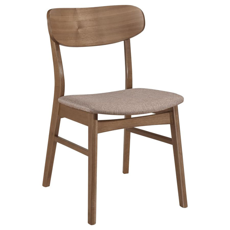 Dortch 7-piece Oval Solid Wood Dining Set Walnut-zoom-