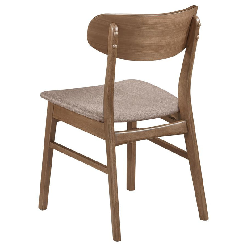 Dortch 7-piece Oval Solid Wood Dining Set Walnut-zoom-