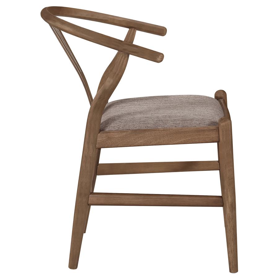 Dinah Wood Wishbone Dining Side Chair Walnut (Set of 2)-zoom-9