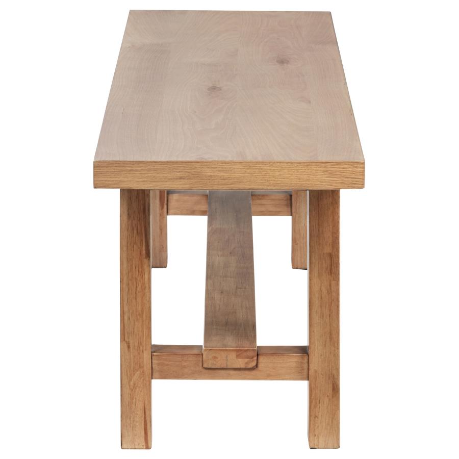 Middleton 6-piece Extension Leaf Dining Set Brown and Beige-11