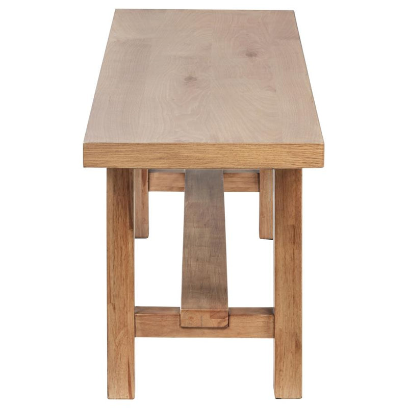Middleton 6-piece Extension Leaf Dining Set Brown and Beige-zoom-