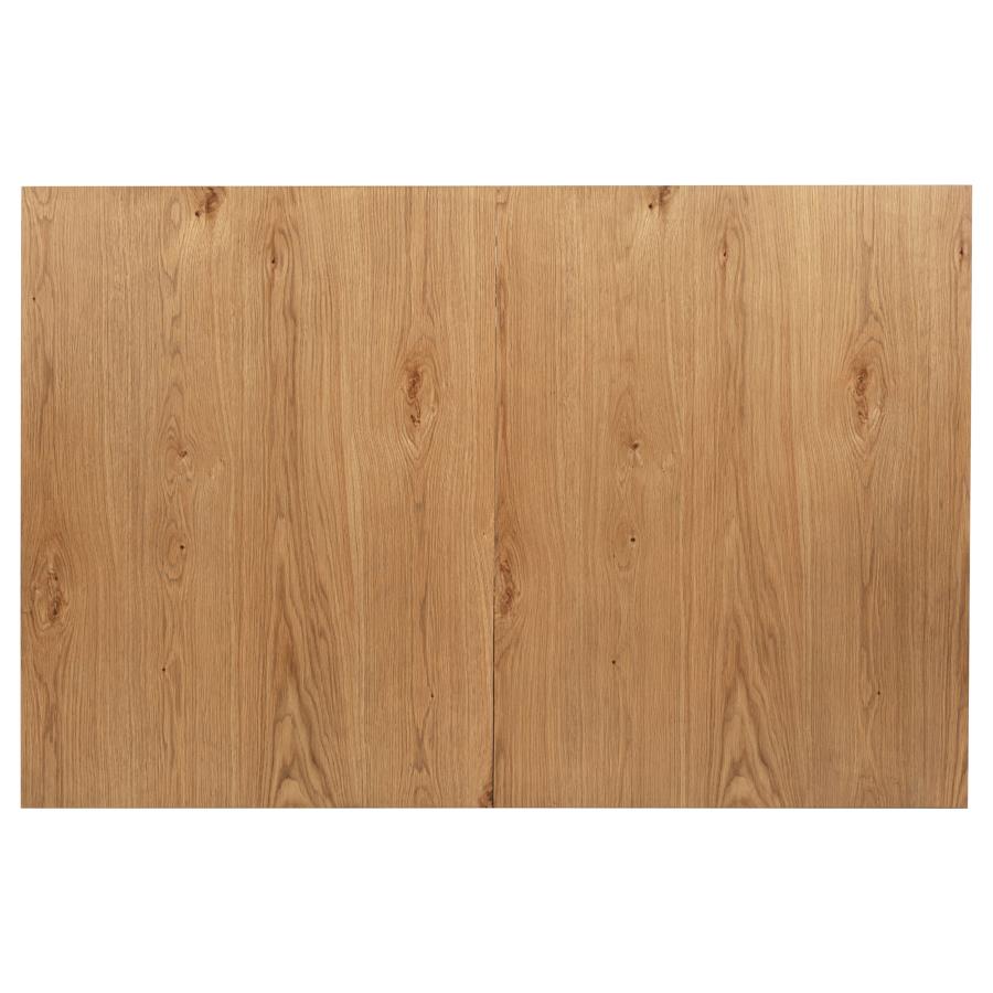 Middleton 76-inch Extension Leaf Dining Table Natural Brown-zoom-8