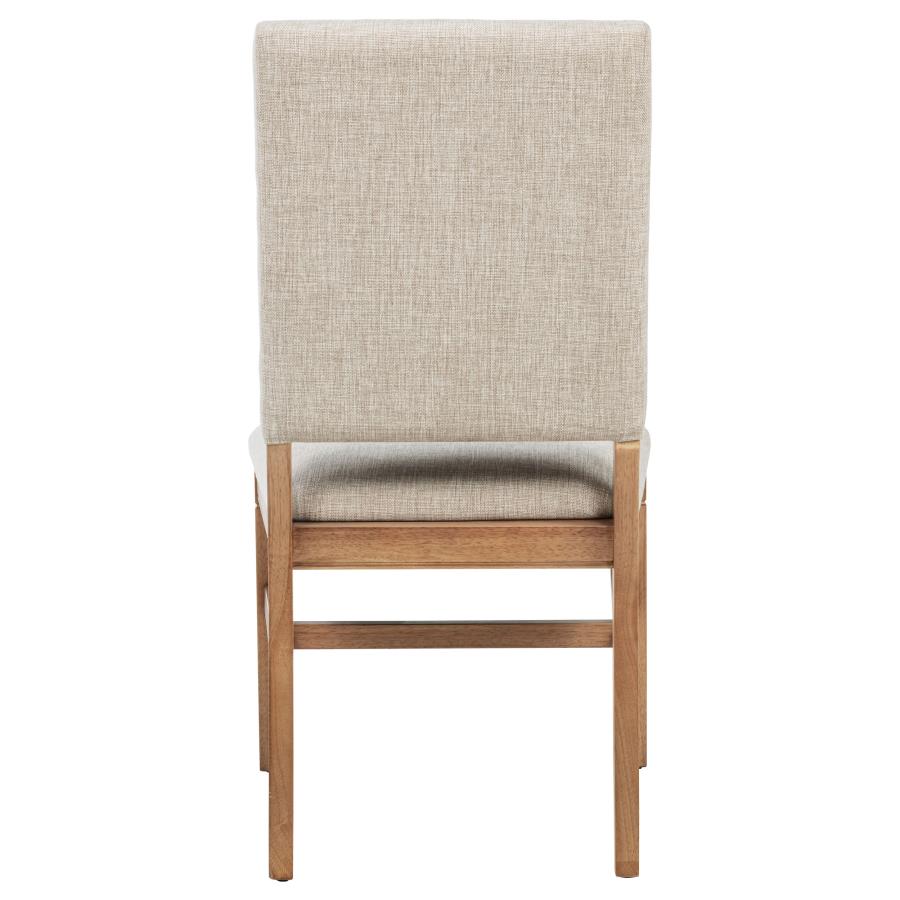 Middleton Upholstered Dining Side Chair Beige (Set of 2)-8