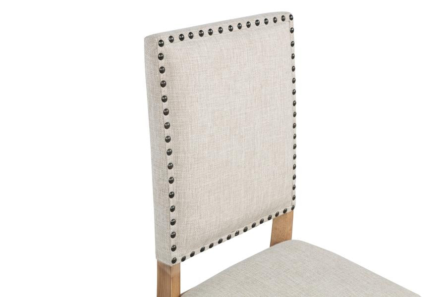 Middleton Upholstered Dining Side Chair Beige (Set of 2)-zoom-11
