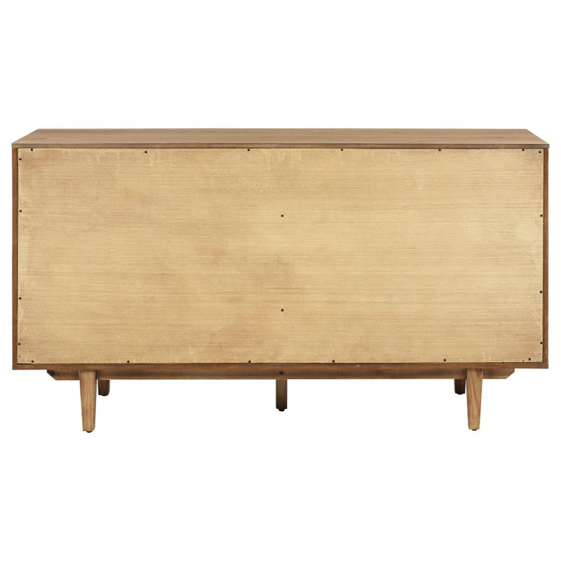 Middleton 4-door Sideboard Server with Dual Drawers Natural-zoom-