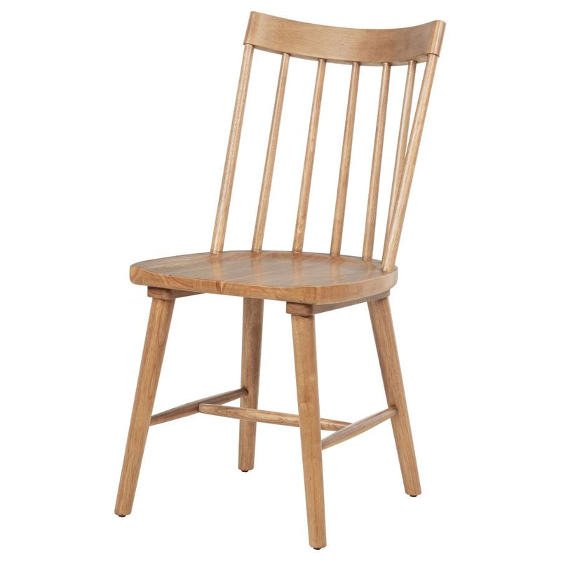 Middleton Solid Wood Dining Side Chair Brown (Set of 2)-zoom-