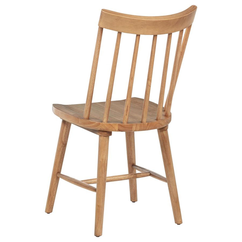 Middleton Solid Wood Dining Side Chair Brown (Set of 2)-zoom-
