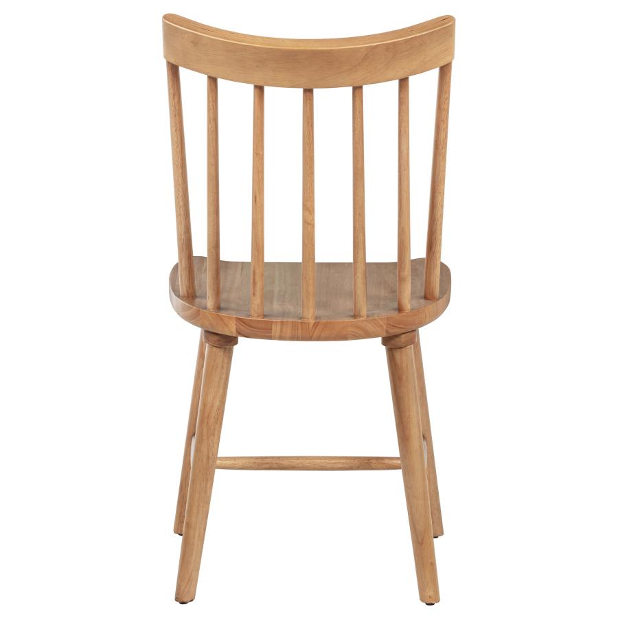 Middleton Solid Wood Dining Side Chair Brown (Set of 2)-8