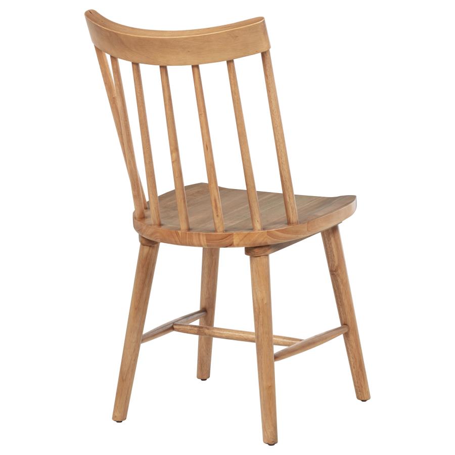 Middleton Solid Wood Dining Side Chair Brown (Set of 2)-9
