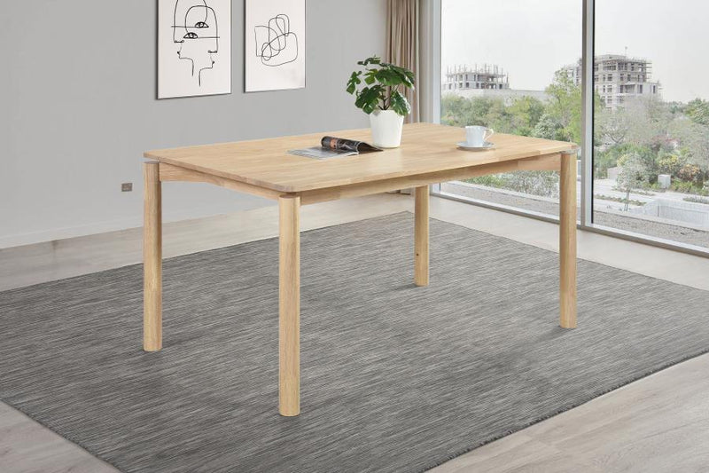 Parkridge 59-inch Rectangular Dining Table White Washed-zoom-