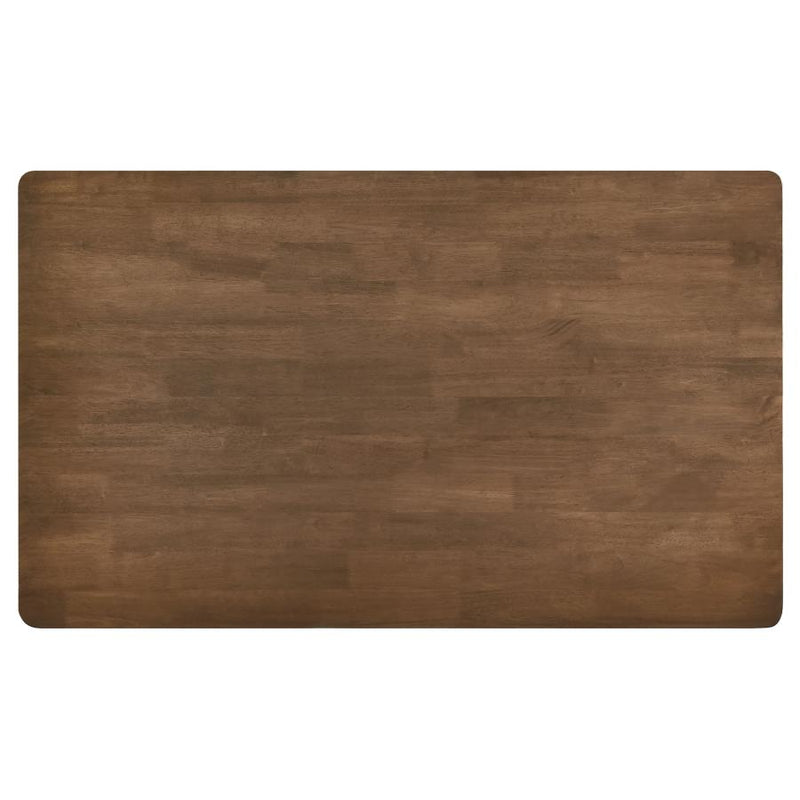 Parkridge 7-piece 59-inch Wood Dining Set Natural Walnut-zoom-