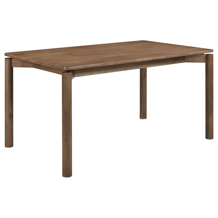 Parkridge 59-inch Rectangular Dining Table Natural Walnut-1