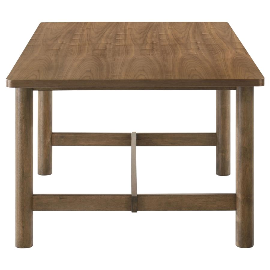 Crestmore 71-inch Rectangular Wood Dining Table Walnut-zoom-4