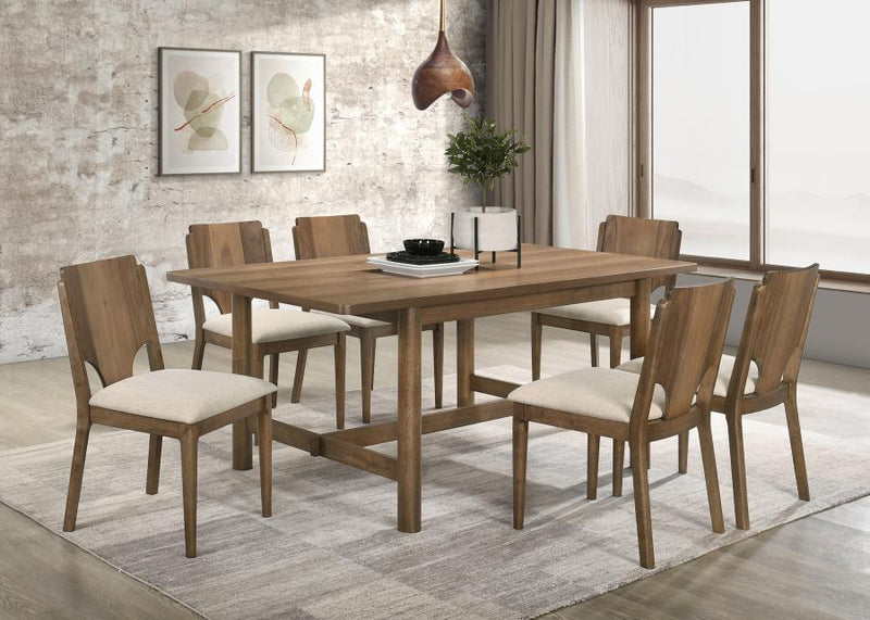 Crestmore 71-inch Rectangular Wood Dining Table Walnut-zoom-