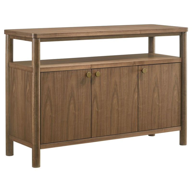 Crestmore 52-inch Dining Cabinet Sideboard Buffet Walnut-zoom-