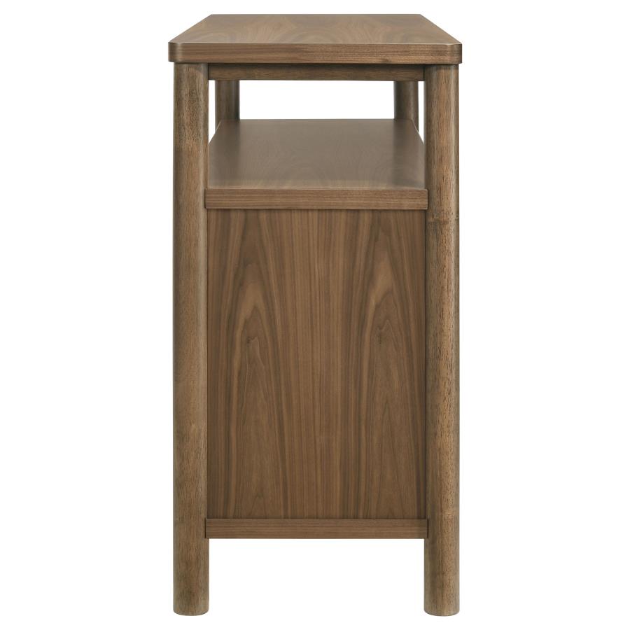 Crestmore 52-inch Dining Cabinet Sideboard Buffet Walnut-zoom-5