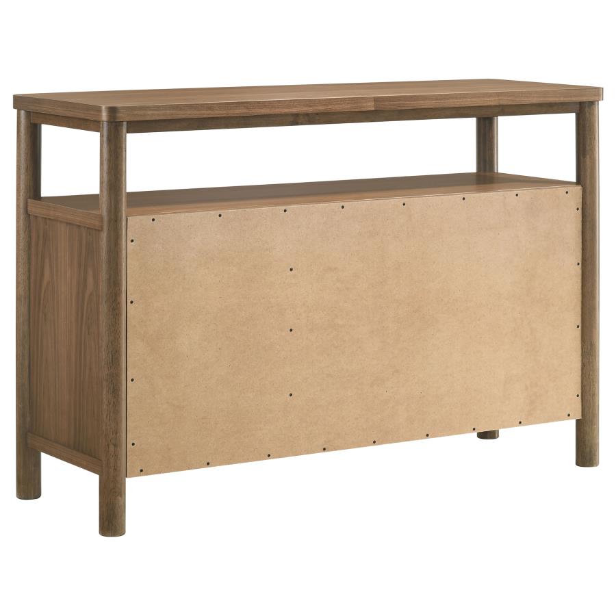 Crestmore 52-inch Dining Cabinet Sideboard Buffet Walnut-zoom-6