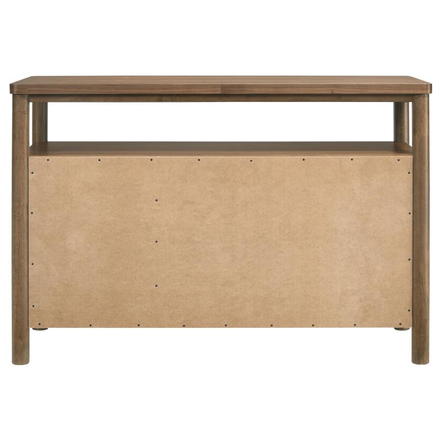 Crestmore 52-inch Dining Cabinet Sideboard Buffet Walnut-7