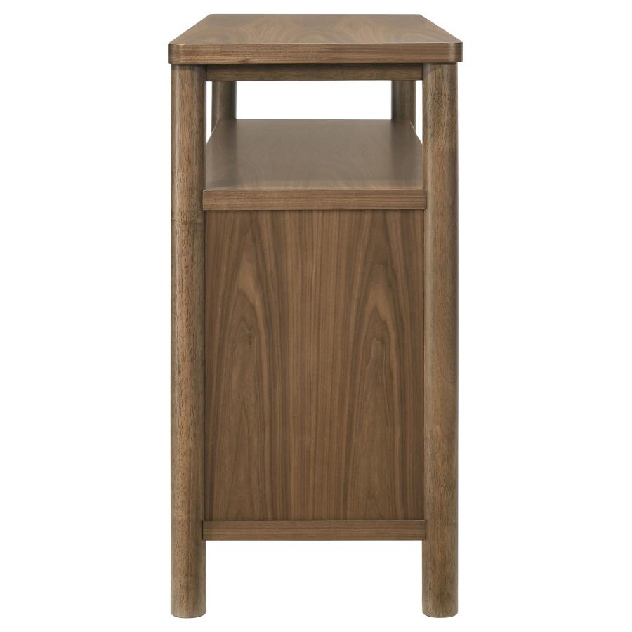Crestmore 52-inch Dining Cabinet Sideboard Buffet Walnut-8