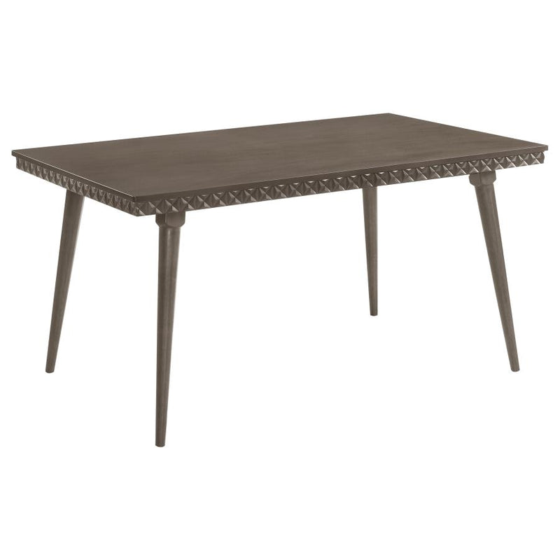 Onslow 59-inch Rectangular Wood Dining Table Dark Brown-zoom-