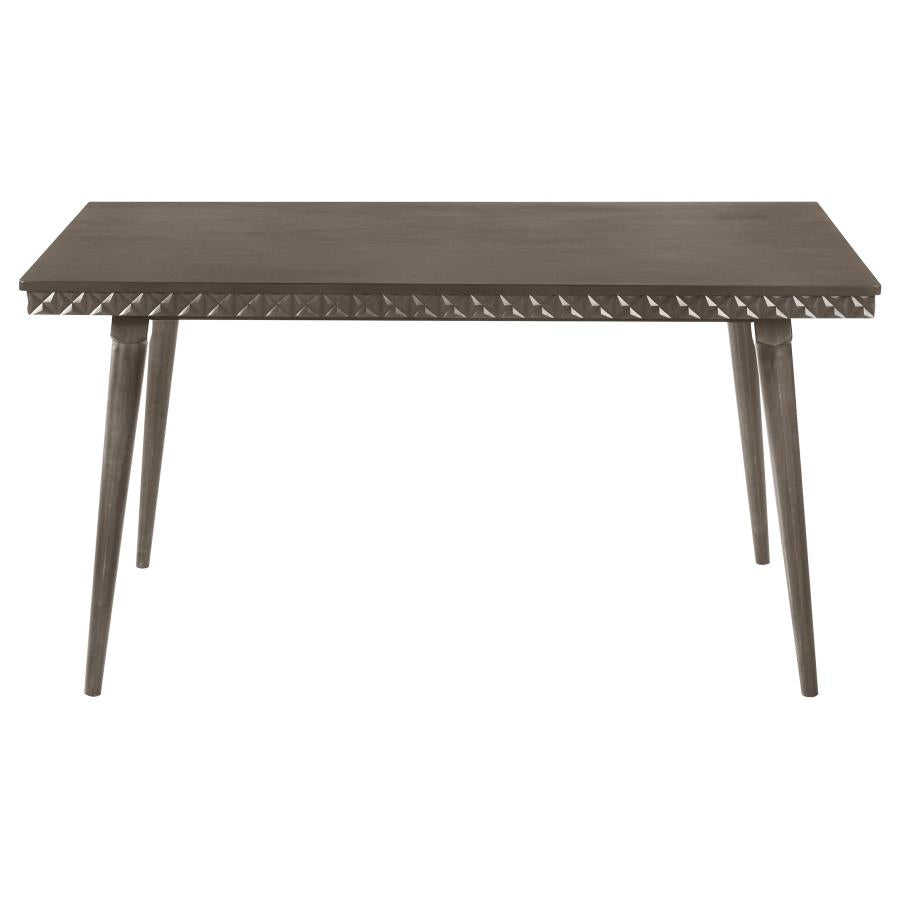 Onslow 59-inch Rectangular Wood Dining Table Dark Brown-zoom-3