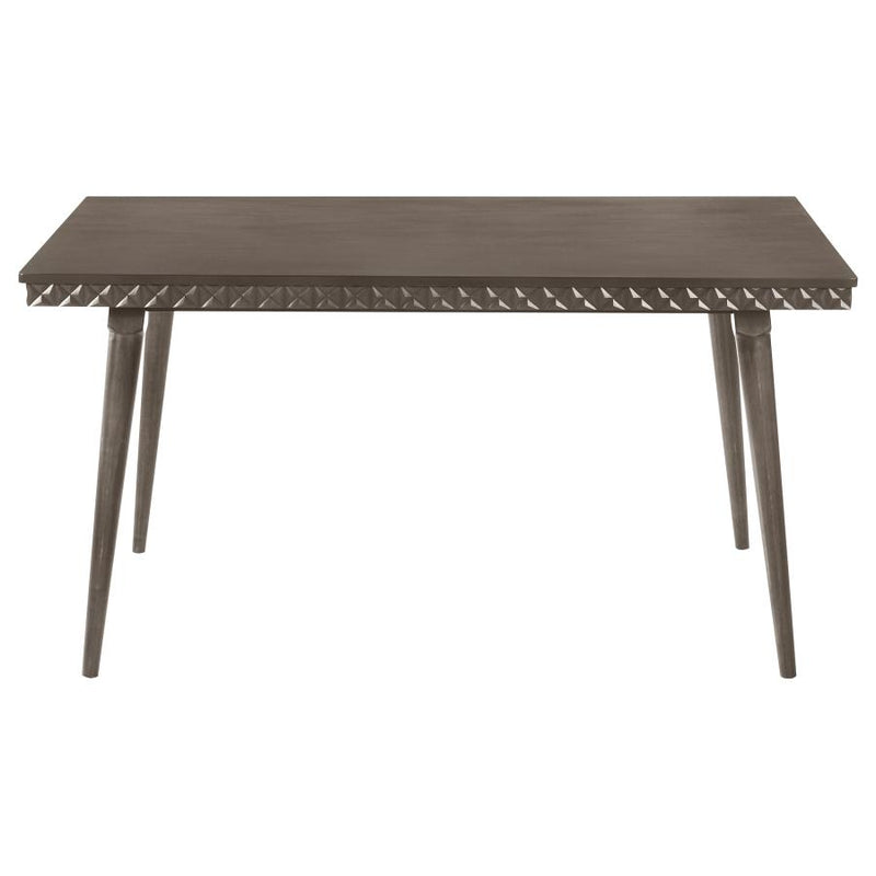 Onslow 59-inch Rectangular Wood Dining Table Dark Brown-zoom-