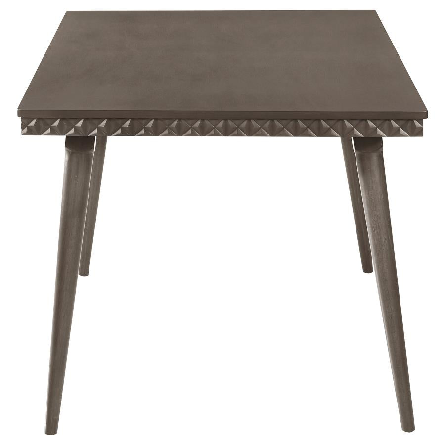 Onslow 59-inch Rectangular Wood Dining Table Dark Brown-zoom-4