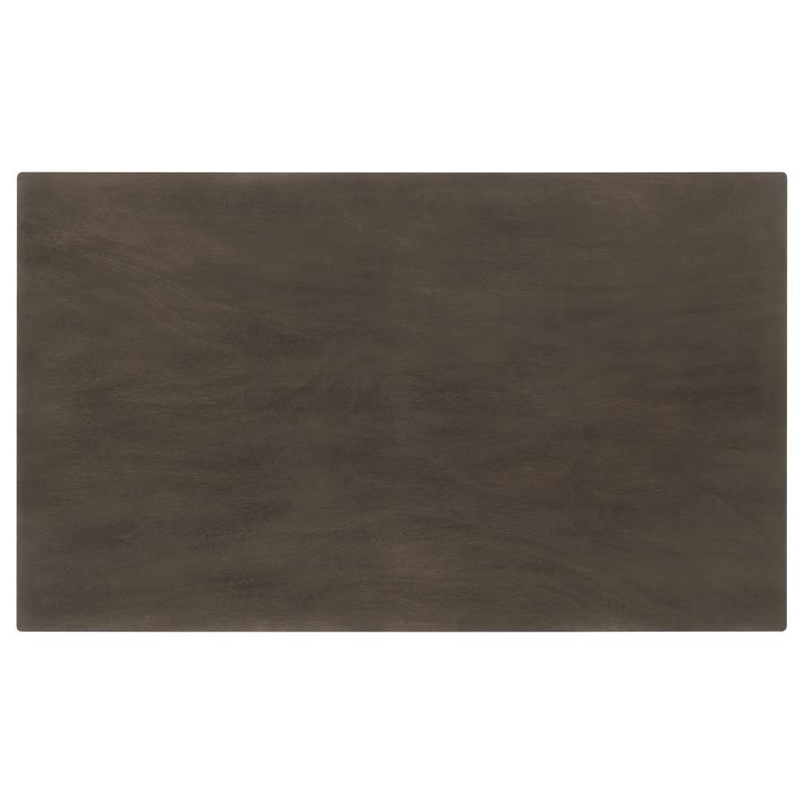 Onslow 59-inch Rectangular Wood Dining Table Dark Brown-zoom-5