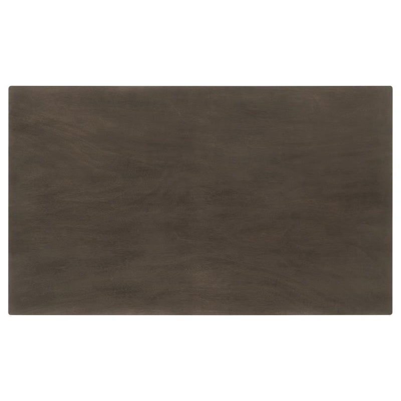 Onslow 59-inch Rectangular Wood Dining Table Dark Brown-zoom-