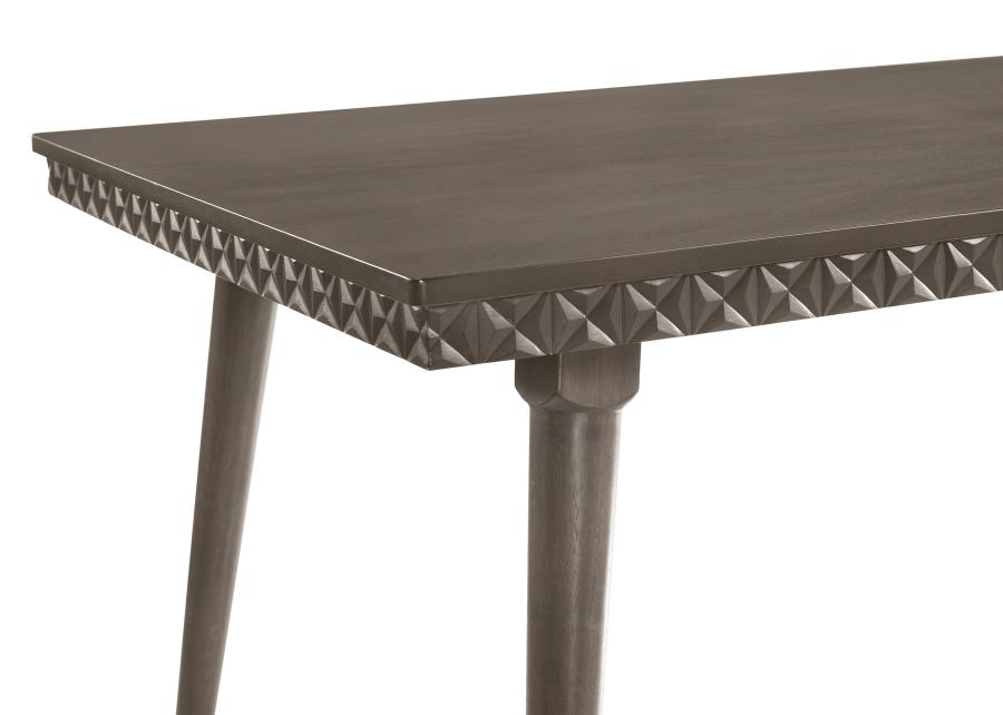 Onslow 59-inch Rectangular Wood Dining Table Dark Brown-zoom-6