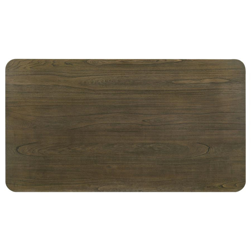 Biloxi 71-inch Rectangular Wood Dining Table Greyish Brown-zoom-