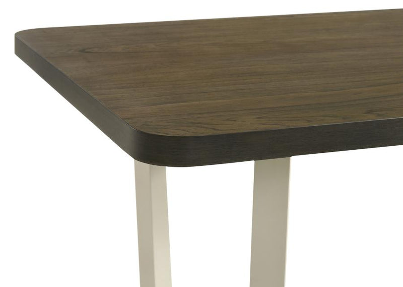 Biloxi 71-inch Rectangular Wood Dining Table Greyish Brown-zoom-
