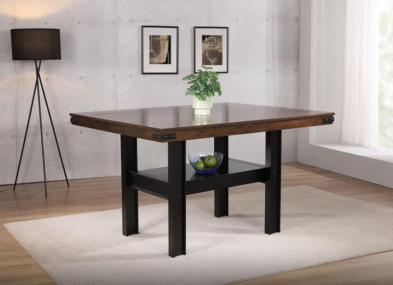 Patterson 60-inch Counter Height Dining Table Mango Oak-zoom-