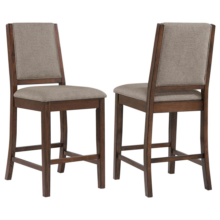 Patterson Upholstered Counter Chair Mango Oak (Set of 2)-1