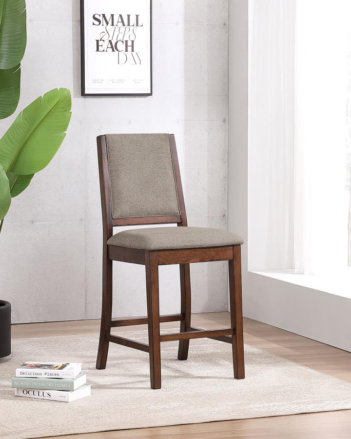 Patterson Upholstered Counter Chair Mango Oak (Set of 2)-zoom-2