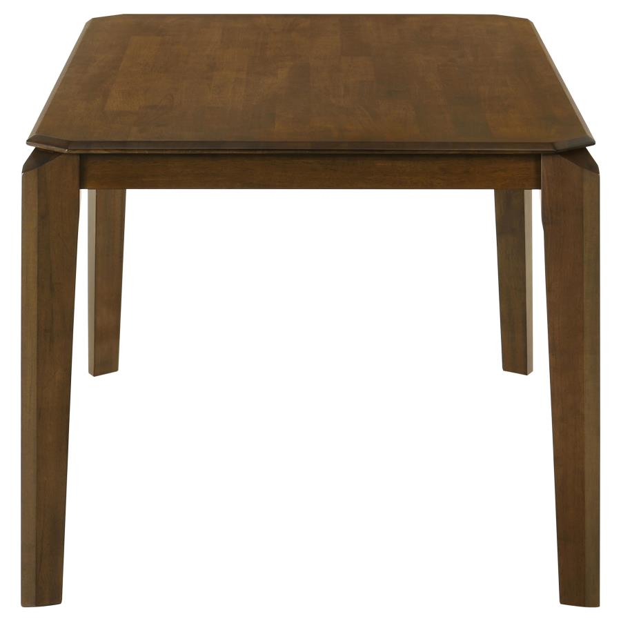 Almonte 59-inch Rectangular Wood Dining Table Dark Brown-zoom-4