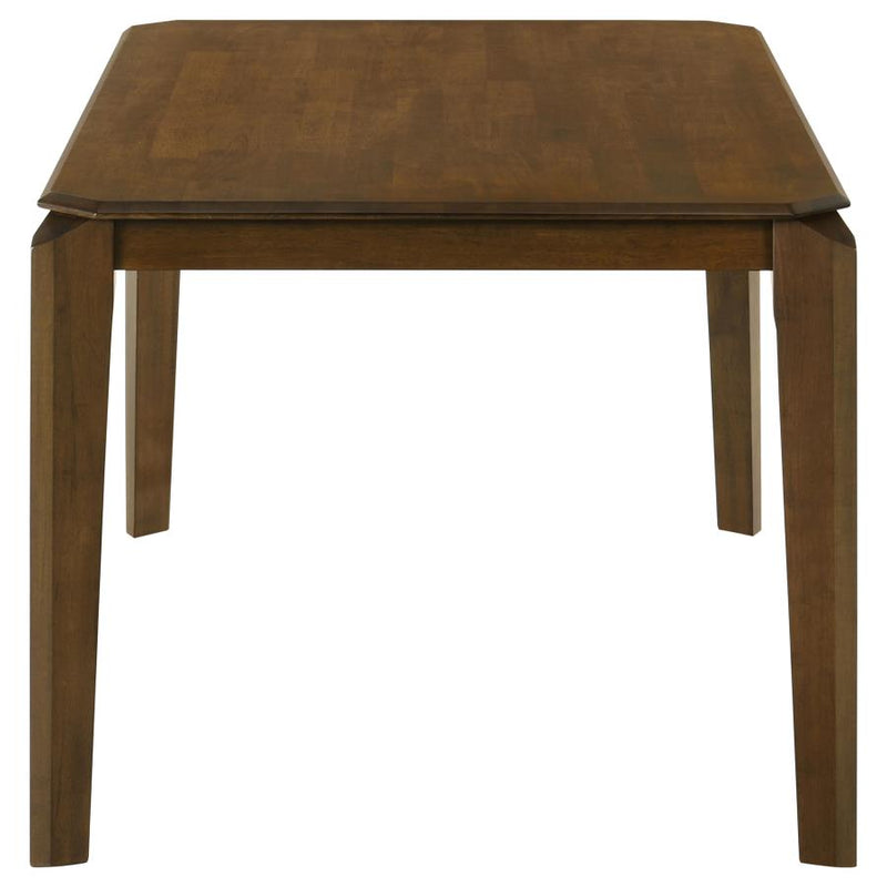 Almonte 59-inch Rectangular Wood Dining Table Dark Brown-zoom-
