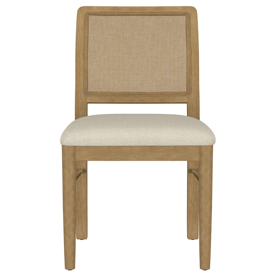 Arini 5-piece Round Dining Room Table Set Sand Wash-8