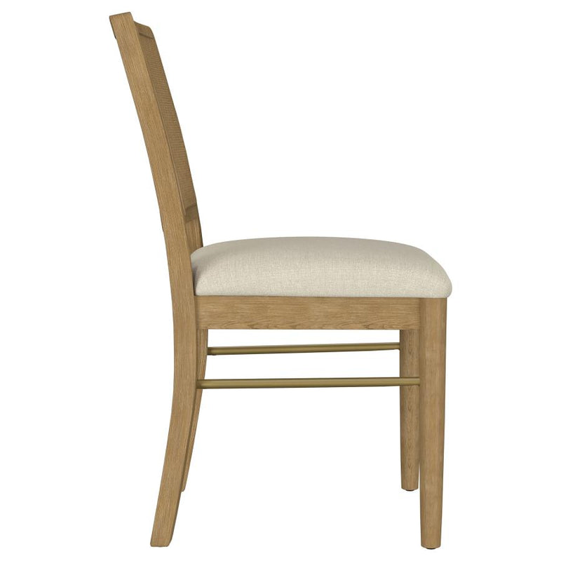 Arini 5-piece Round Dining Room Table Set Sand Wash-zoom-