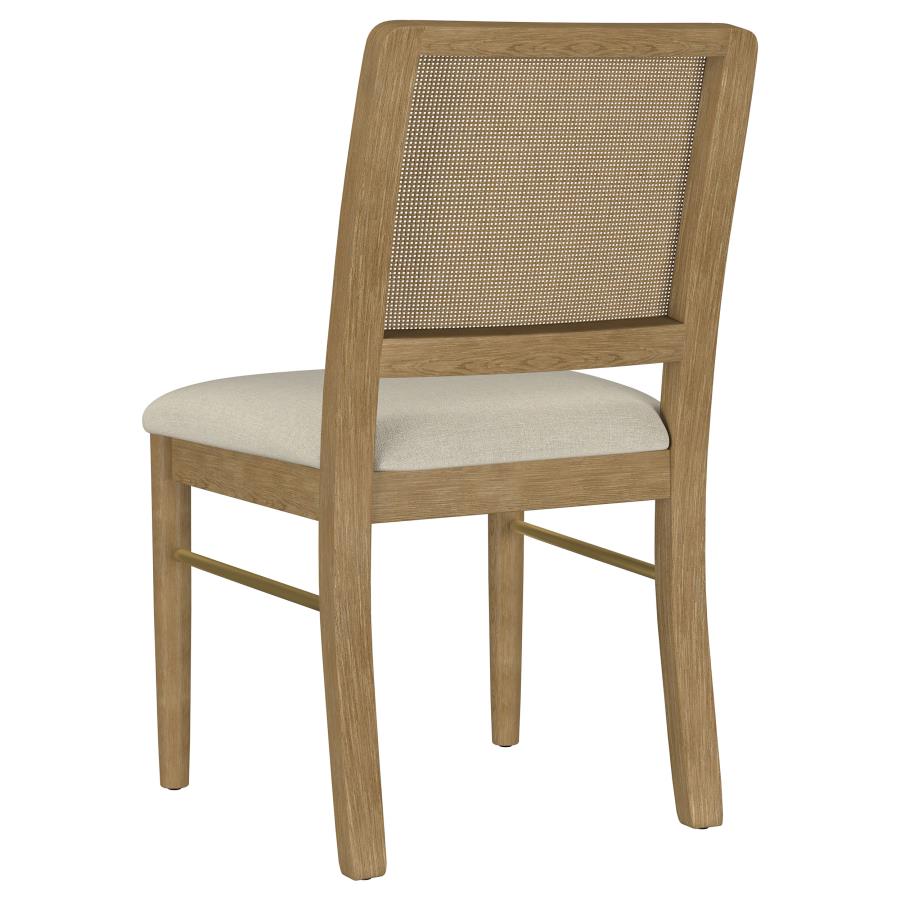 Arini 5-piece Extension Leaf Dining Table Set Sand Wash-8