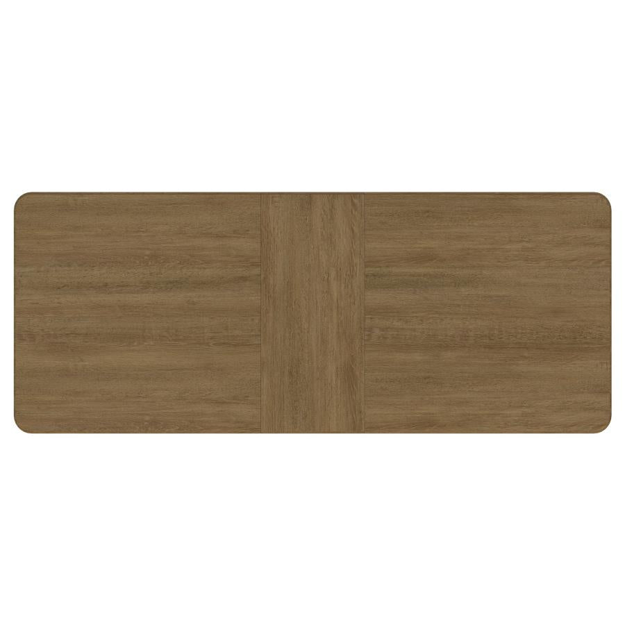Arini 7-piece Extension Leaf Dining Table Set Sand Wash-6
