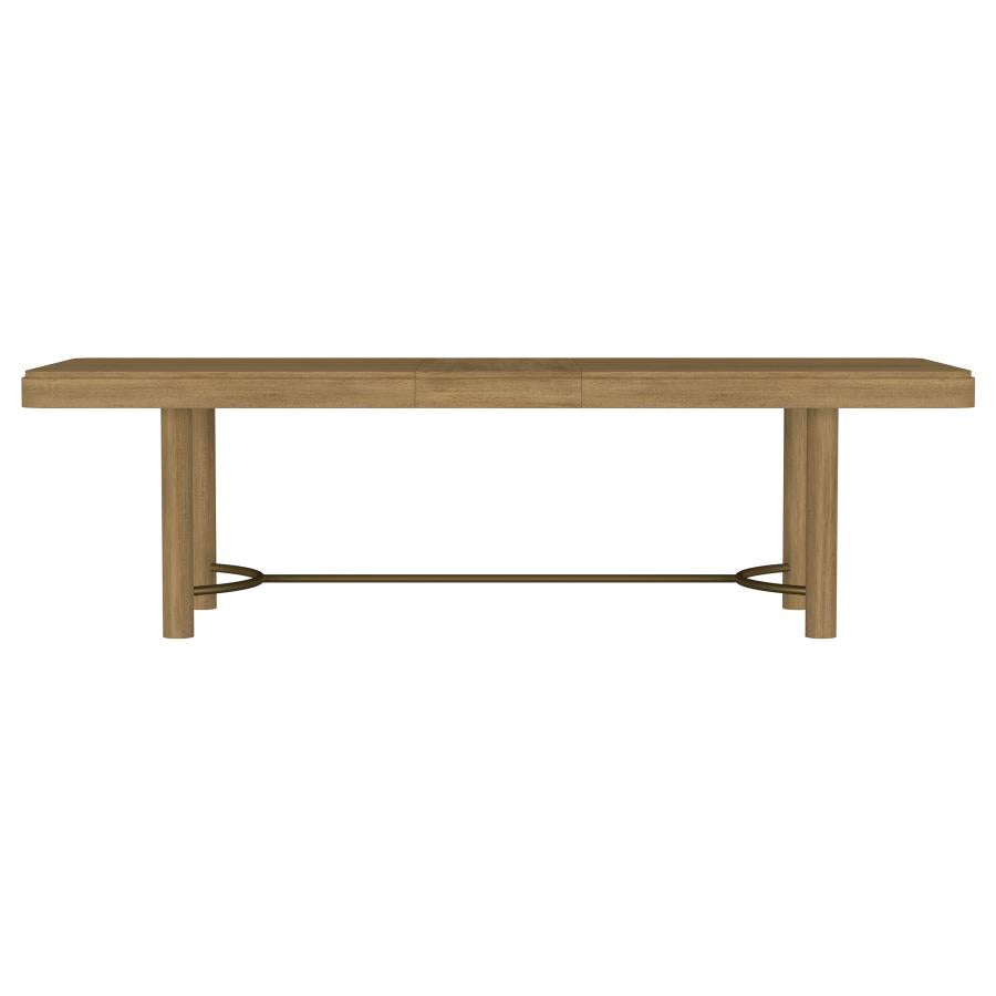 Arini 9-piece Extension Leaf Dining Table Set Sand Wash and Black-zoom-4