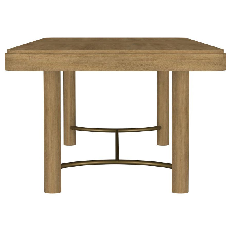 Arini 9-piece Extension Leaf Dining Table Set Sand Wash-zoom-
