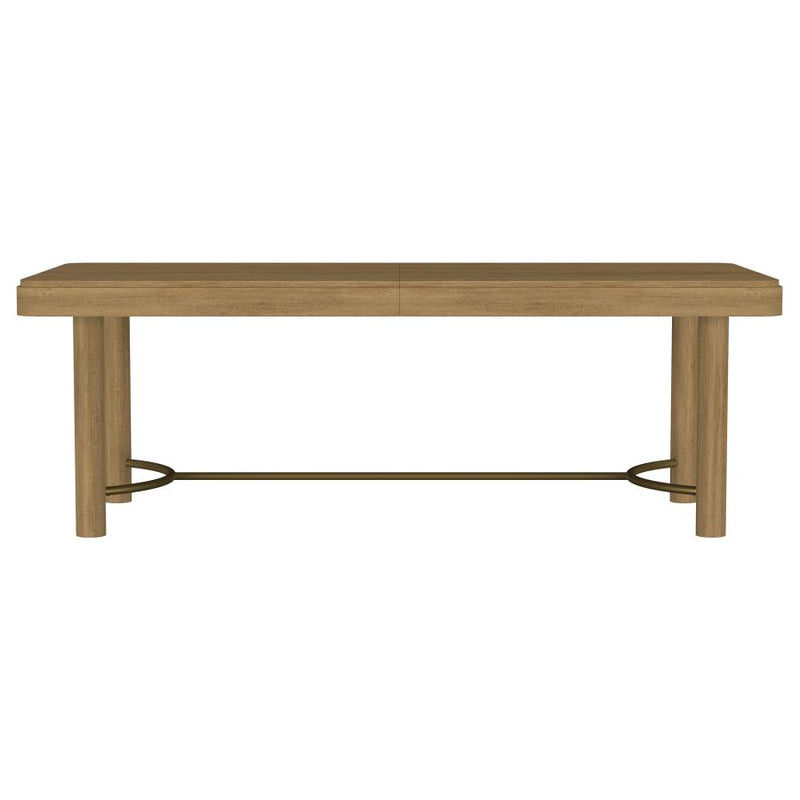 Arini 104-inch Extension Leaf Dining Table Sand Wash-zoom-