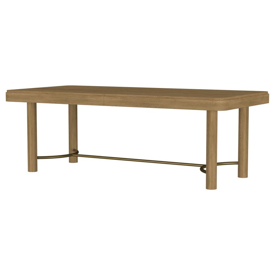 Arini 104-inch Extension Leaf Dining Table Sand Wash-zoom-6