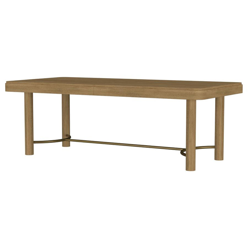 Arini 104-inch Extension Leaf Dining Table Sand Wash-zoom-
