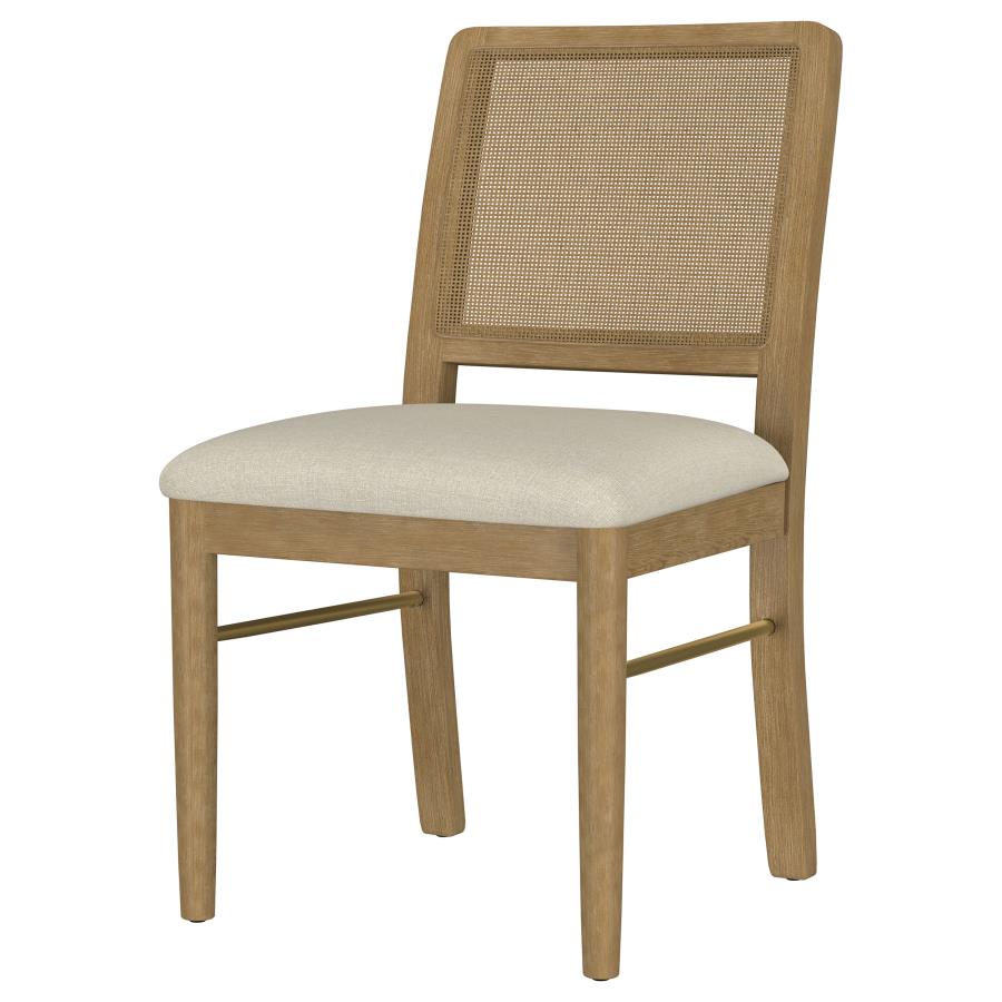 Arini Rattan Cane Dining Side Chair Sand Wash (Set of 2)-zoom-5