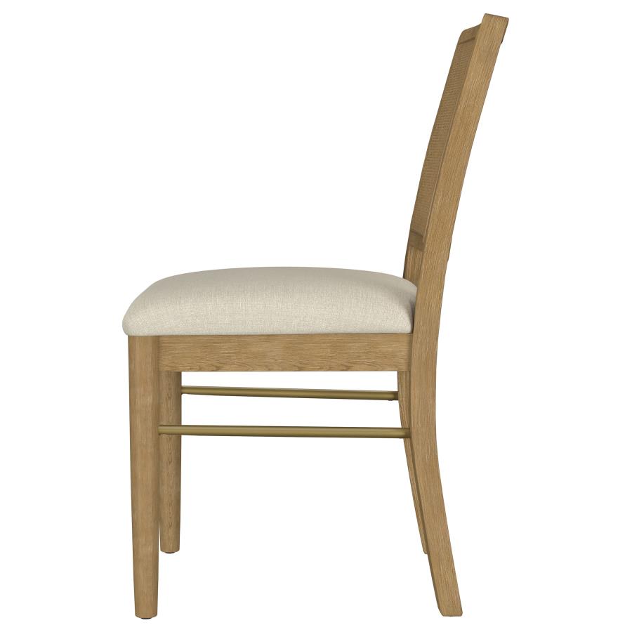 Arini Rattan Cane Dining Side Chair Sand Wash (Set of 2)-zoom-6