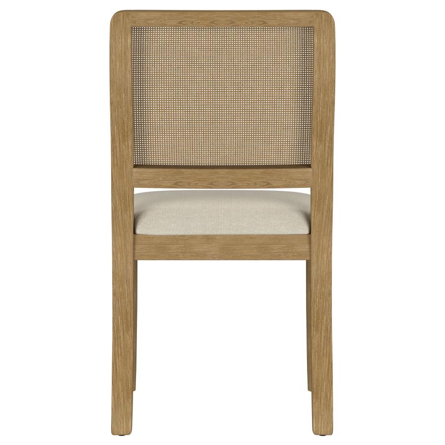 Arini Rattan Cane Dining Side Chair Sand Wash (Set of 2)-zoom-8